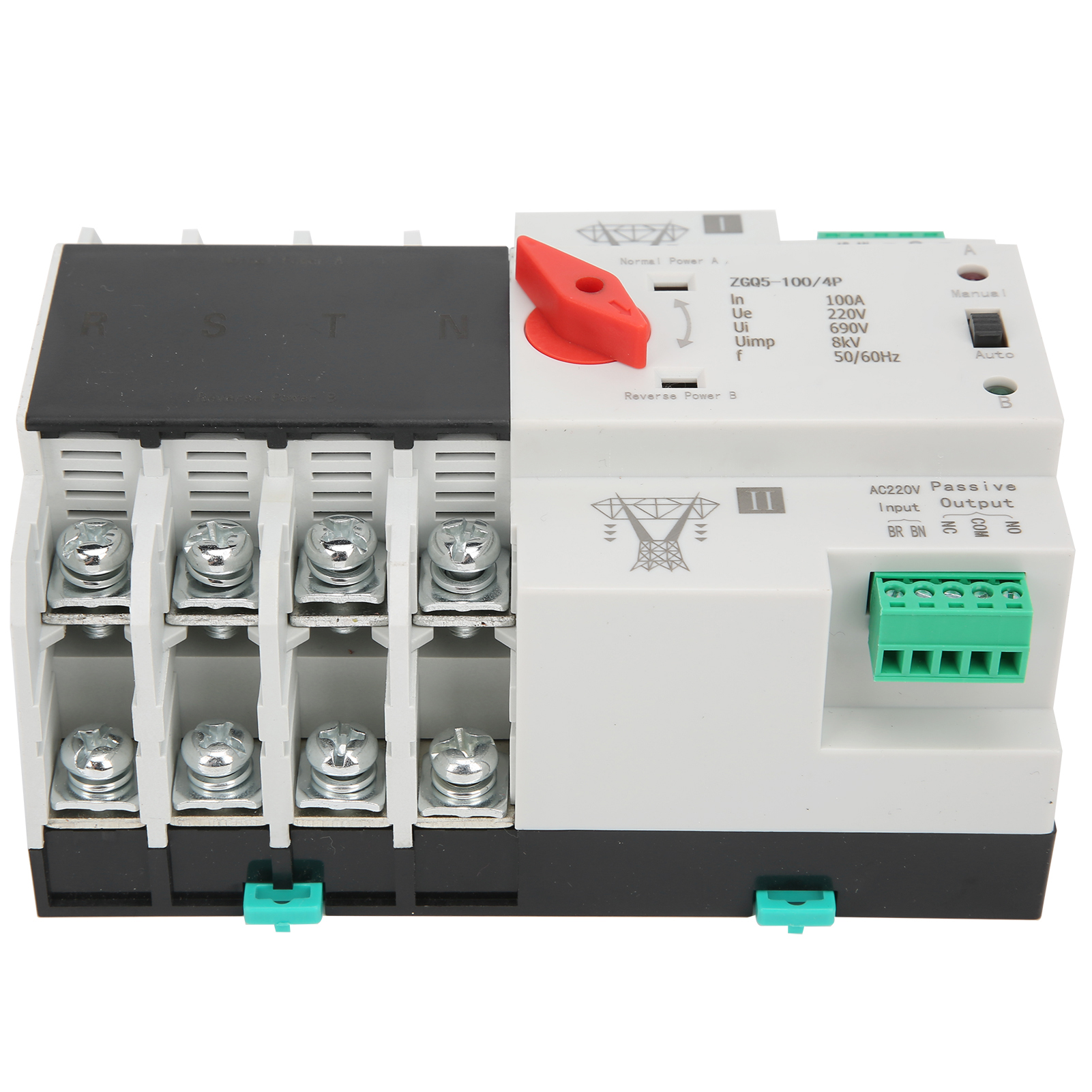 Dual Power Automatic Transfer Switch Reliable Changeover For Home Use Premium