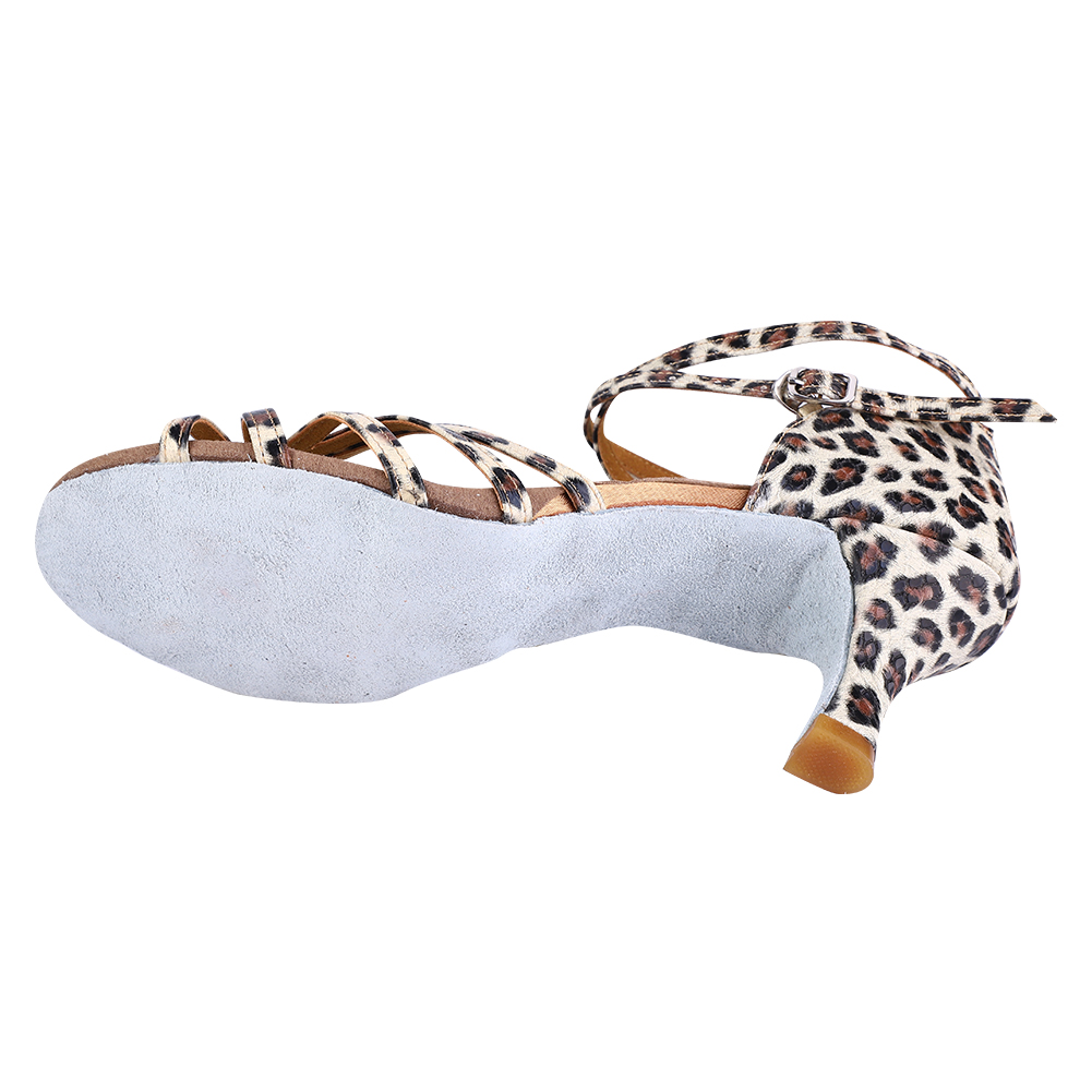 Soft Comfortable Latin Shoes Fashion Dance Shoe For Women Leopard Print 39 KRI✈️