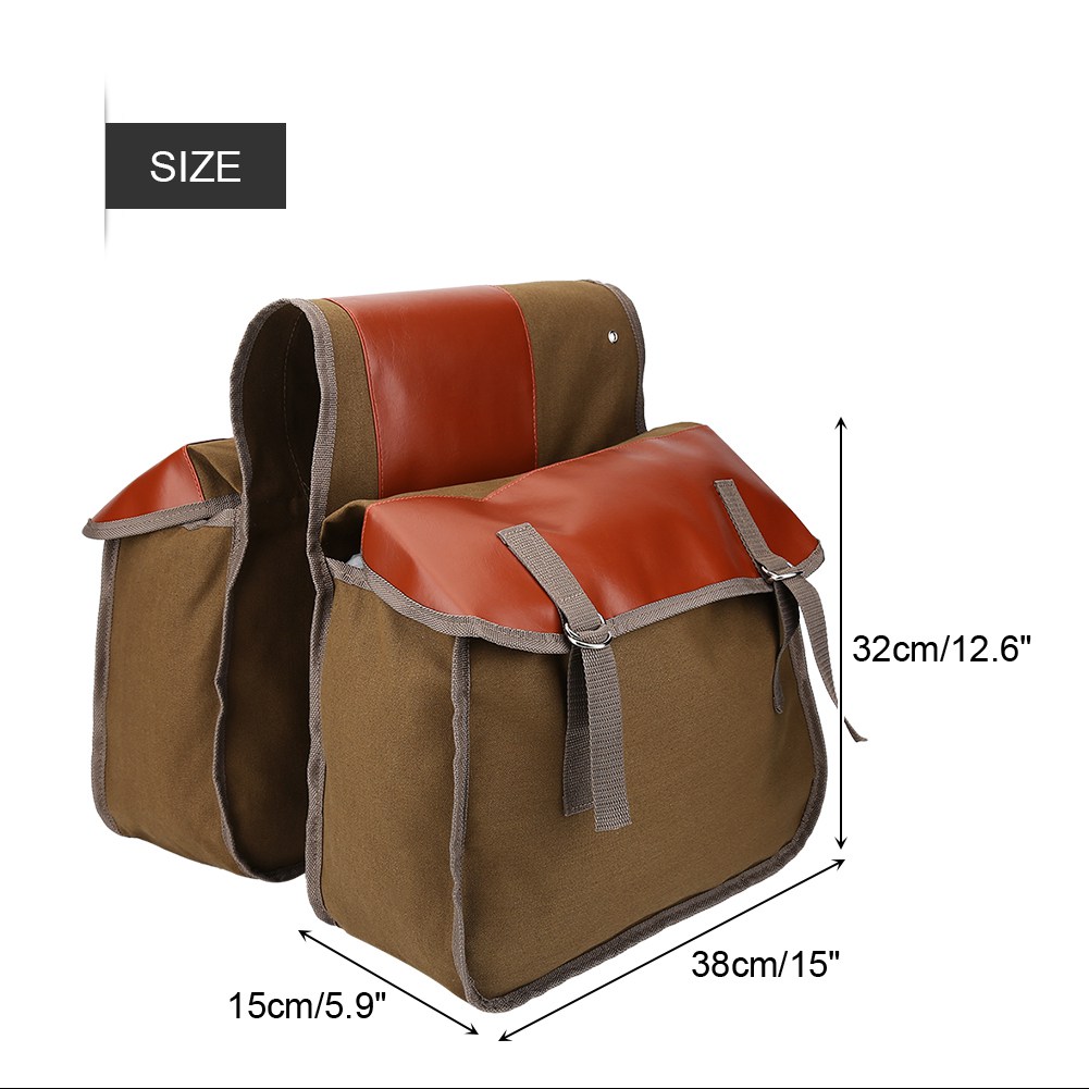 Bike Rear Rack Storage Bag Large Capacity Saddle Tail Pouches Acce KRI✈️