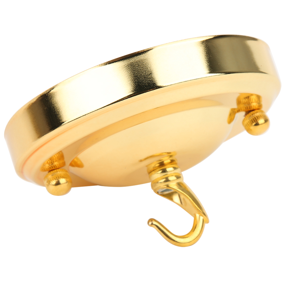 2PCS Iron Chandelier Hanging Plate Hook Ceiling Light Canopy Decoration DI KRI✈️