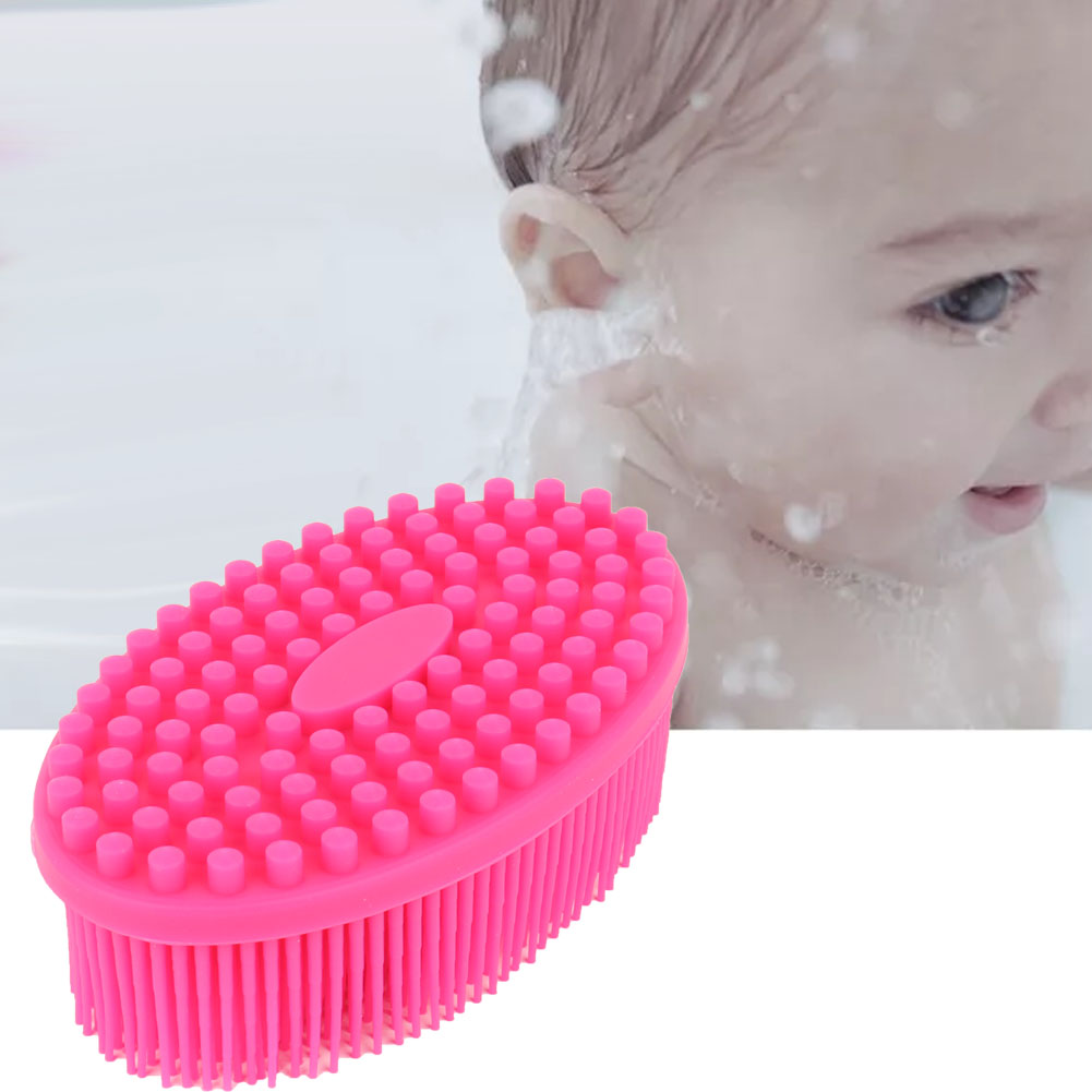 Silicone Baby Sensory Brush Massage Bath Tactility Training Brush Hair Was KRI✈️