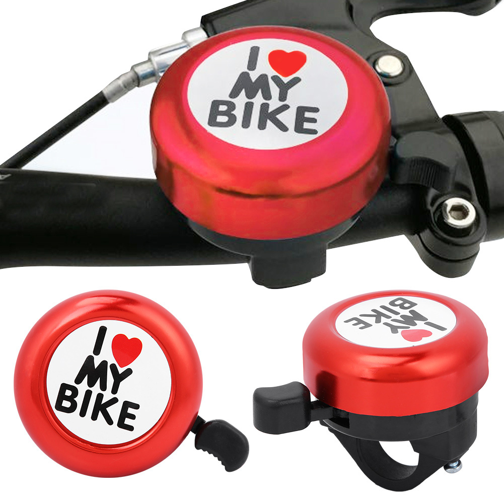 Quality Ultralight Mountain Bicycle Bike Bell Accessory Clear Sound (red) KRI✈️