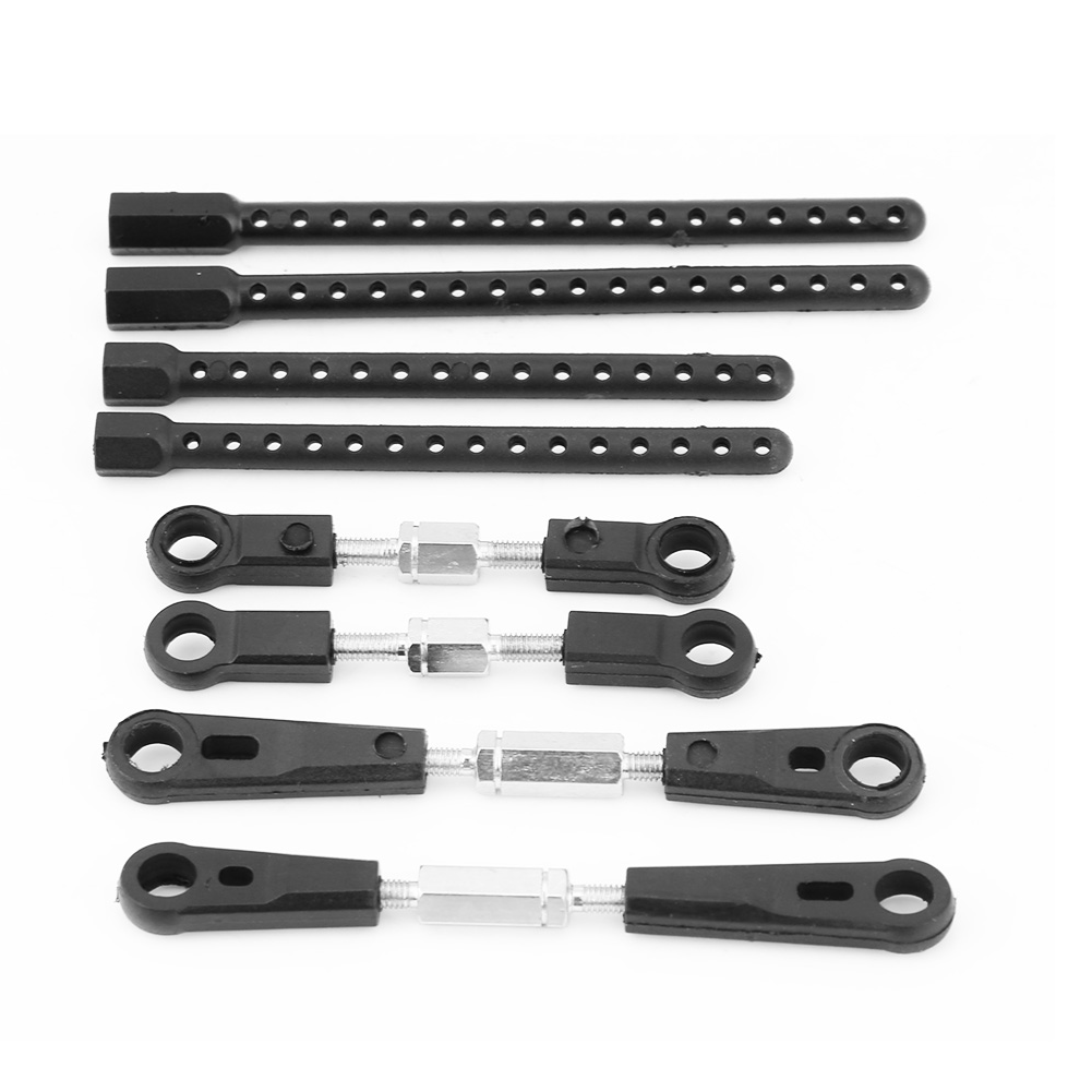 Model Accessories Steering Linkage Rod Car Shell Column Sets For HSP 94123 KRI✈️