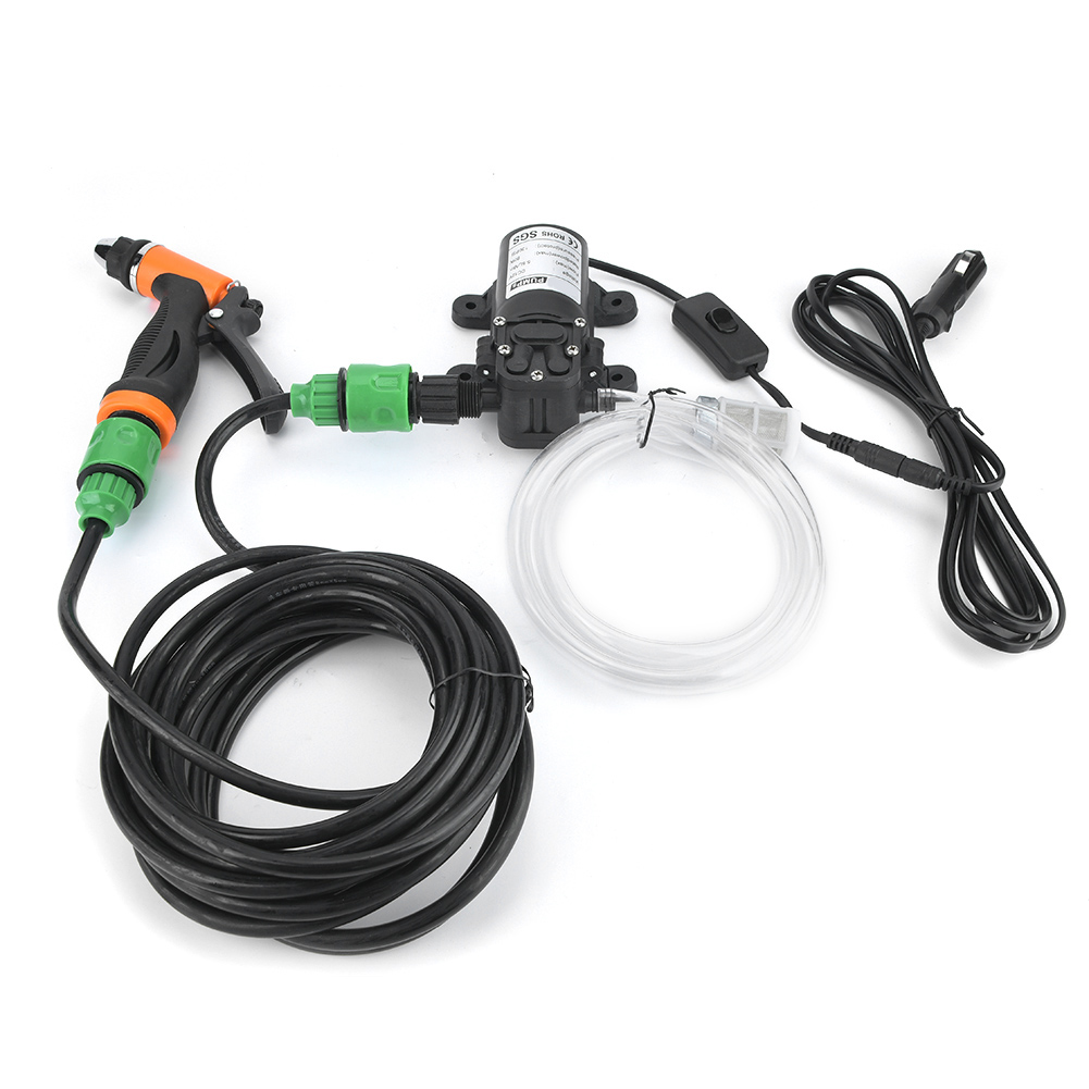 12V Electrical Car Wash Pump Cleaning Gun Washing Kit With Nipple Connecto KRI✈️