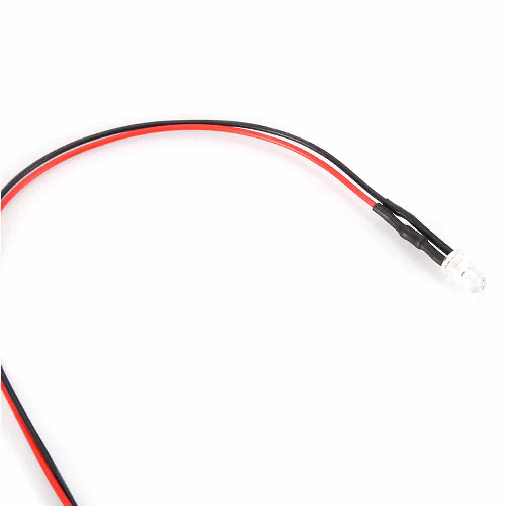 10pcs 12v 5mm LED Light Emitting Diode Wired Multicolor LED Light Cable 20 KRI✈️