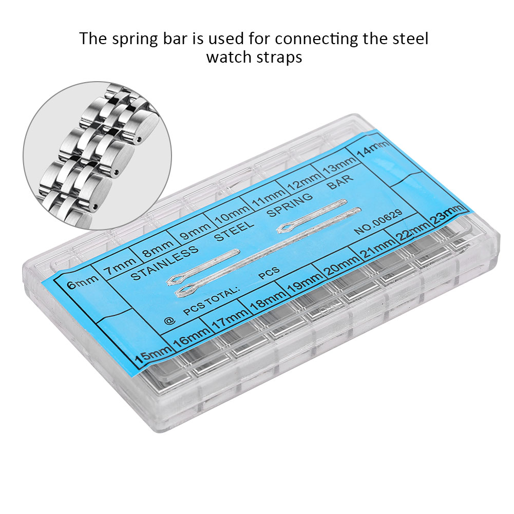 18Sizes Metal Spring Bar Steel Watch Band Linking Pin Strap Connection Acc KRI✈️