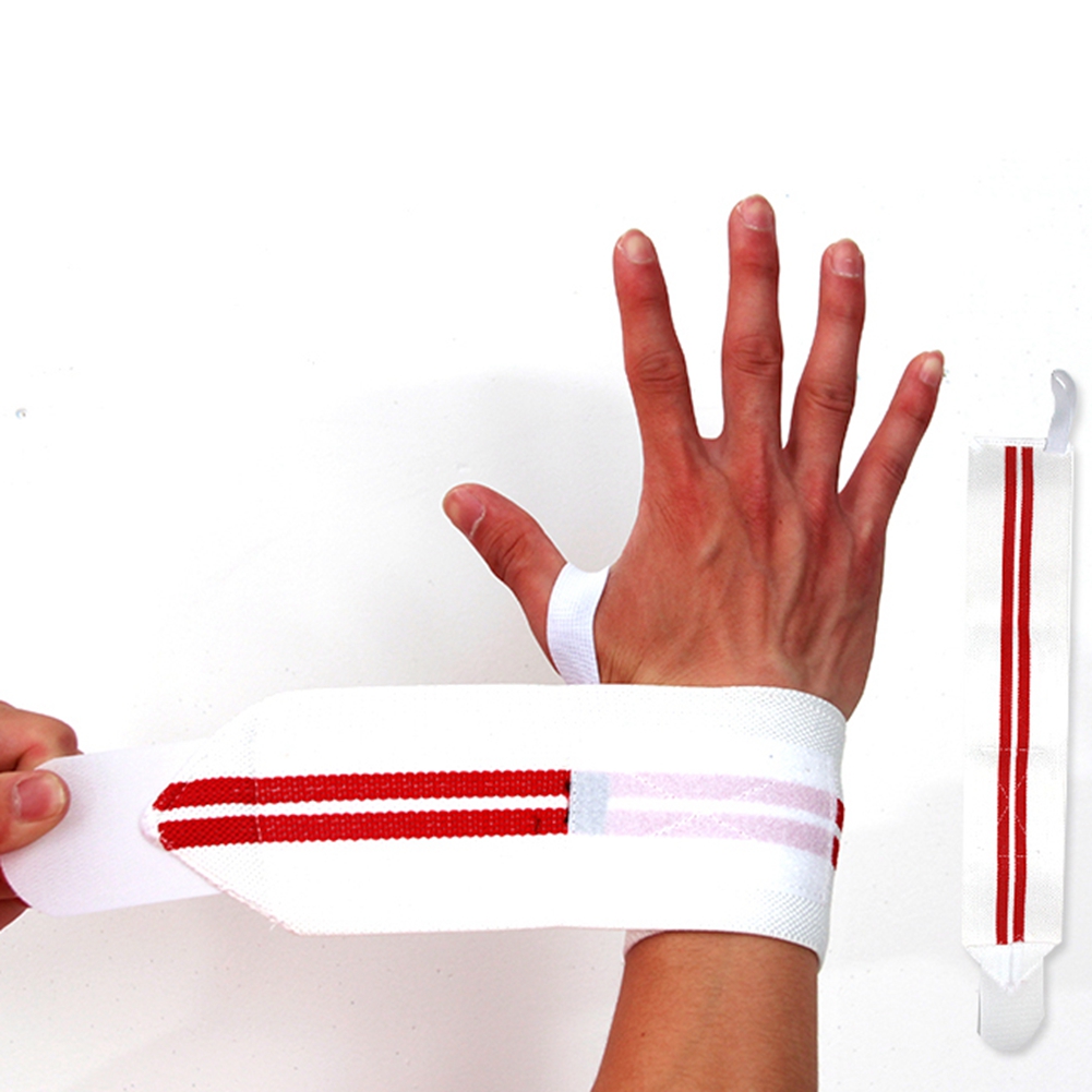 1 Pcs Weight Lifting Wrist Wraps Thumb Support Straps Gym Winding Wrist Br KRI✈️