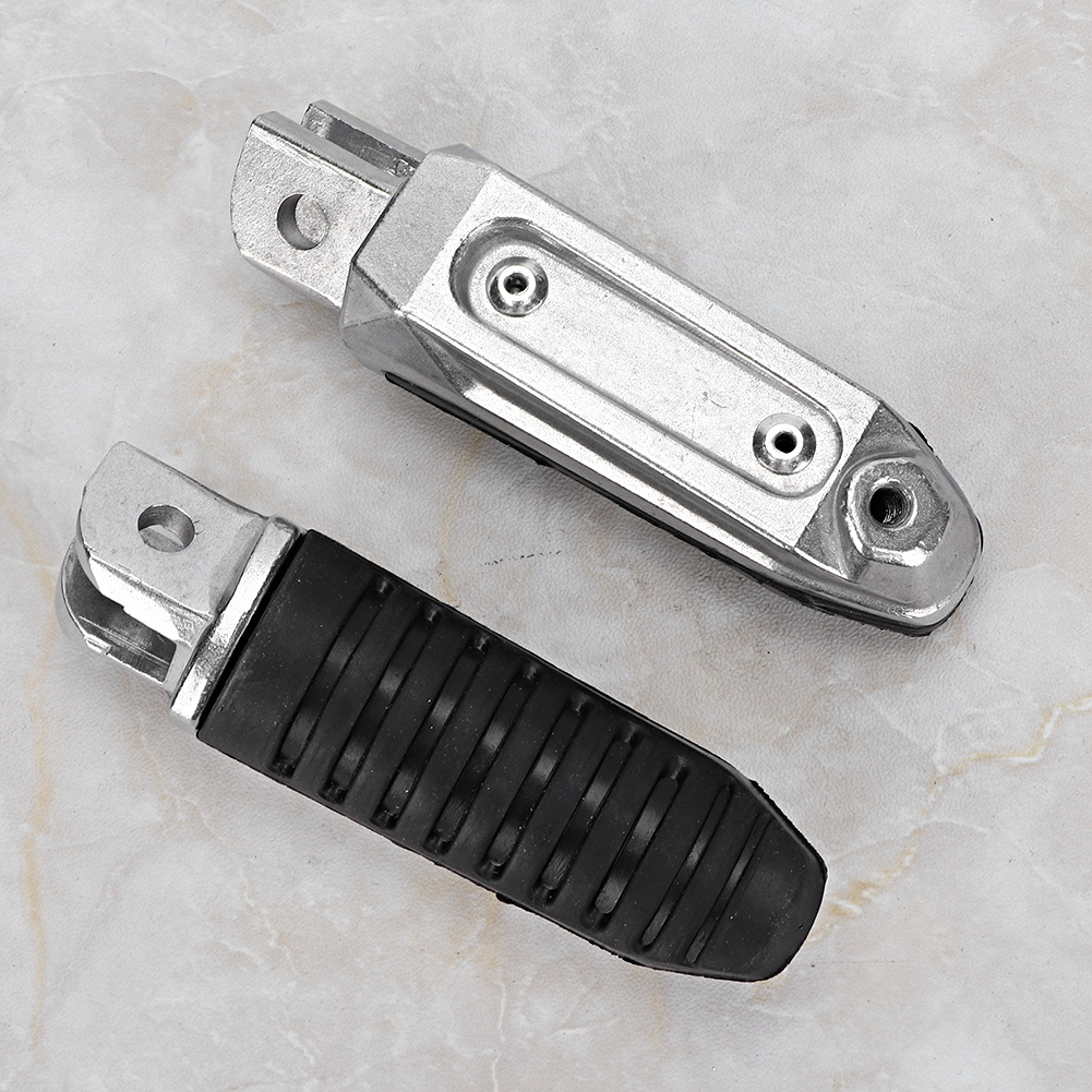 2pcs Aluminum Front Footrests Foot Pegs Black Fit For DL650 V Strom KRI✈️