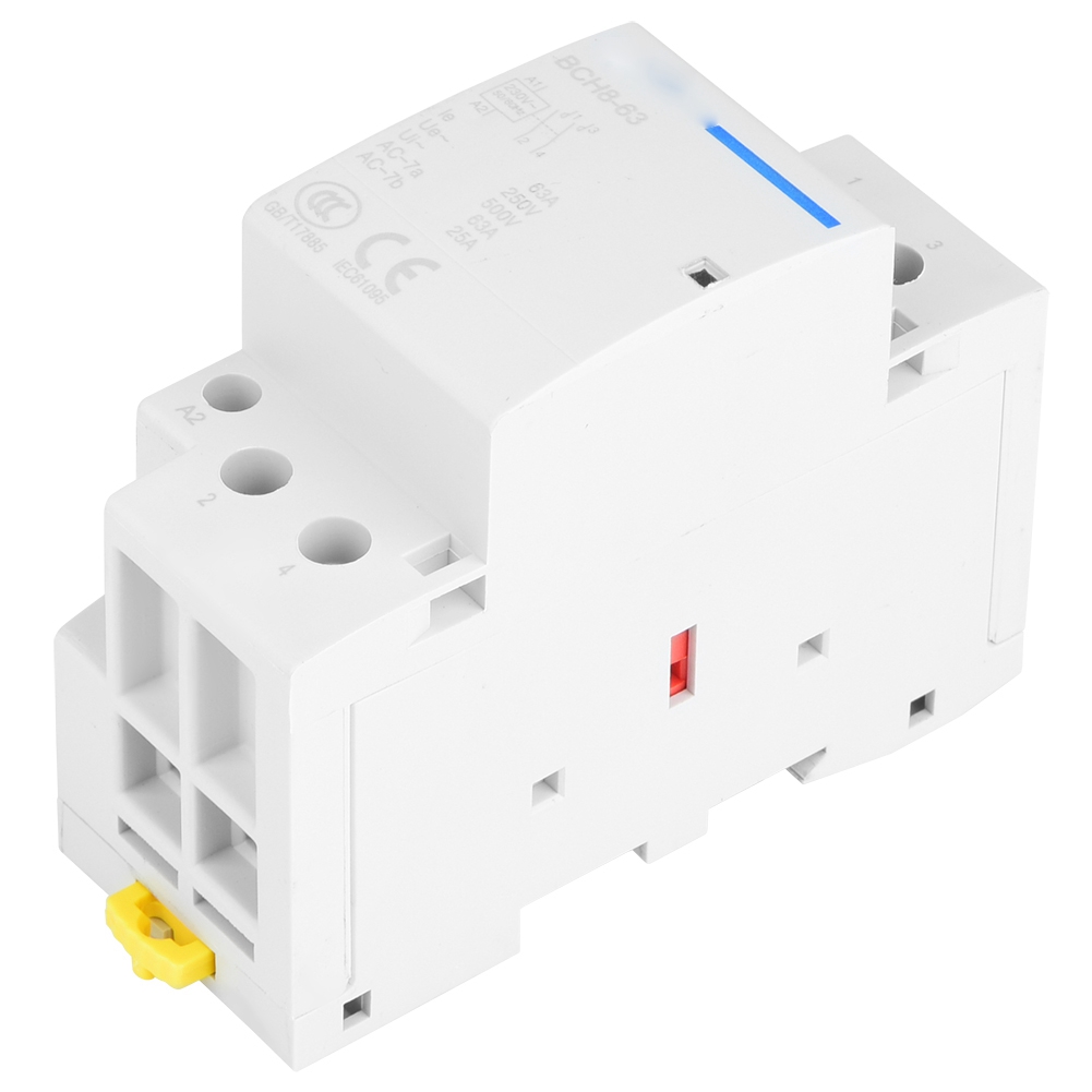 2P 63A Household AC Contactor DIN Rail Mount 2NO (220V/230V) KRI✈️
