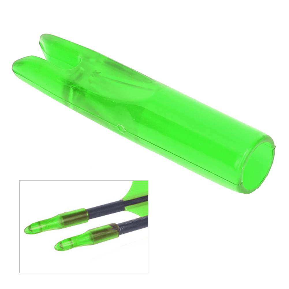 50Pcs Portable Plastic Bow Nock Insert Tail Archery Accessory For 6m KRI✈️