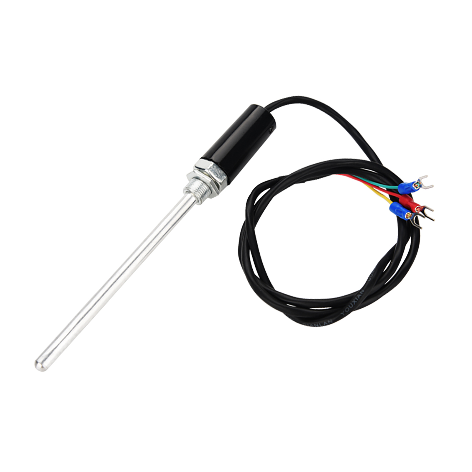 PT100 Type Temperature Thermocouple Sensor Probe With Stainless Steel Cabl KRI✈️