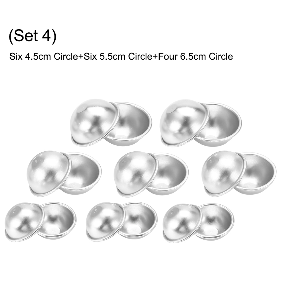 Handmade Aluminium Alloy Bath Bomb Molds Fizzy Crafting DIY Cake Mould Too KRI✈️