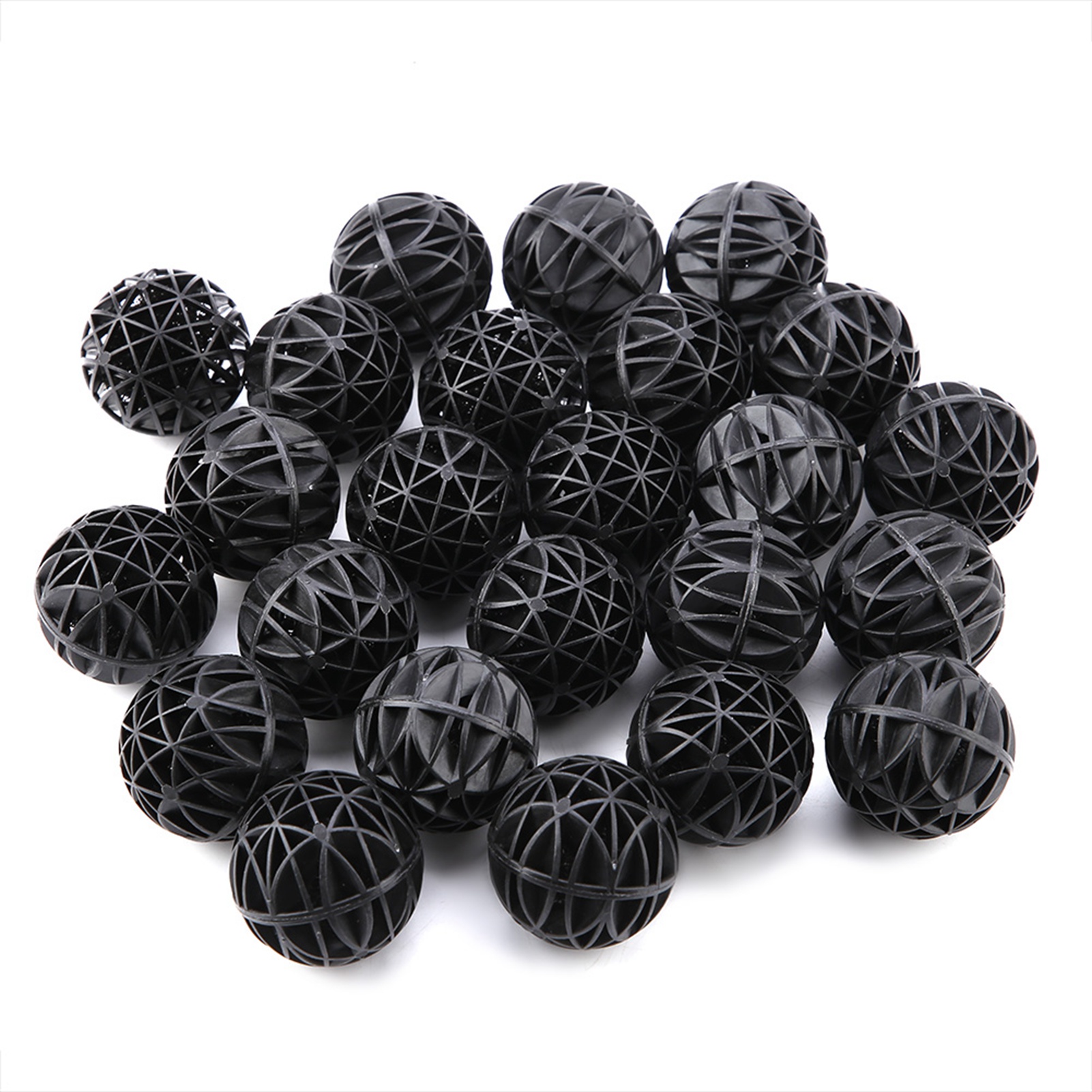 50Pcs Bio Porous Filter Biochemical Ball With Cotton Aquarium Pond Filter KRI✈️