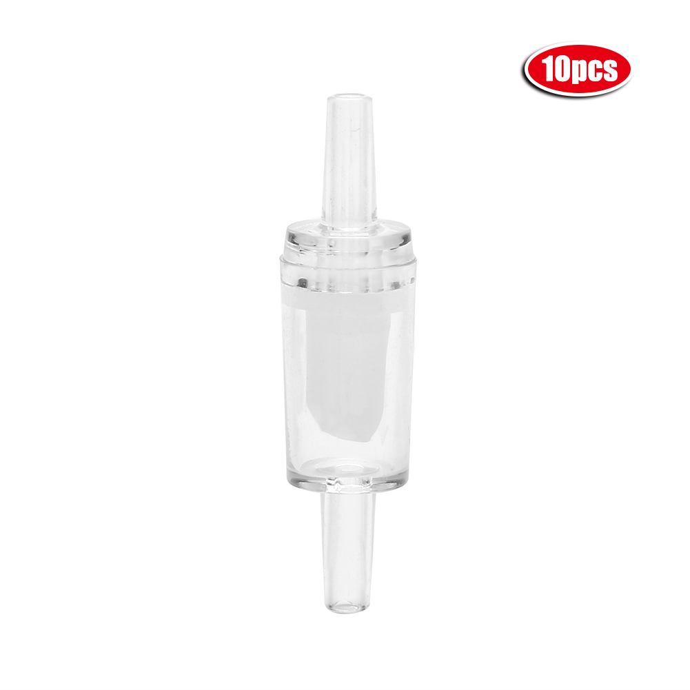 10Pcs One Way NOn Return Check Valve Aquarium Fish Tank Oxygen Air Pump Ch KRI✈️