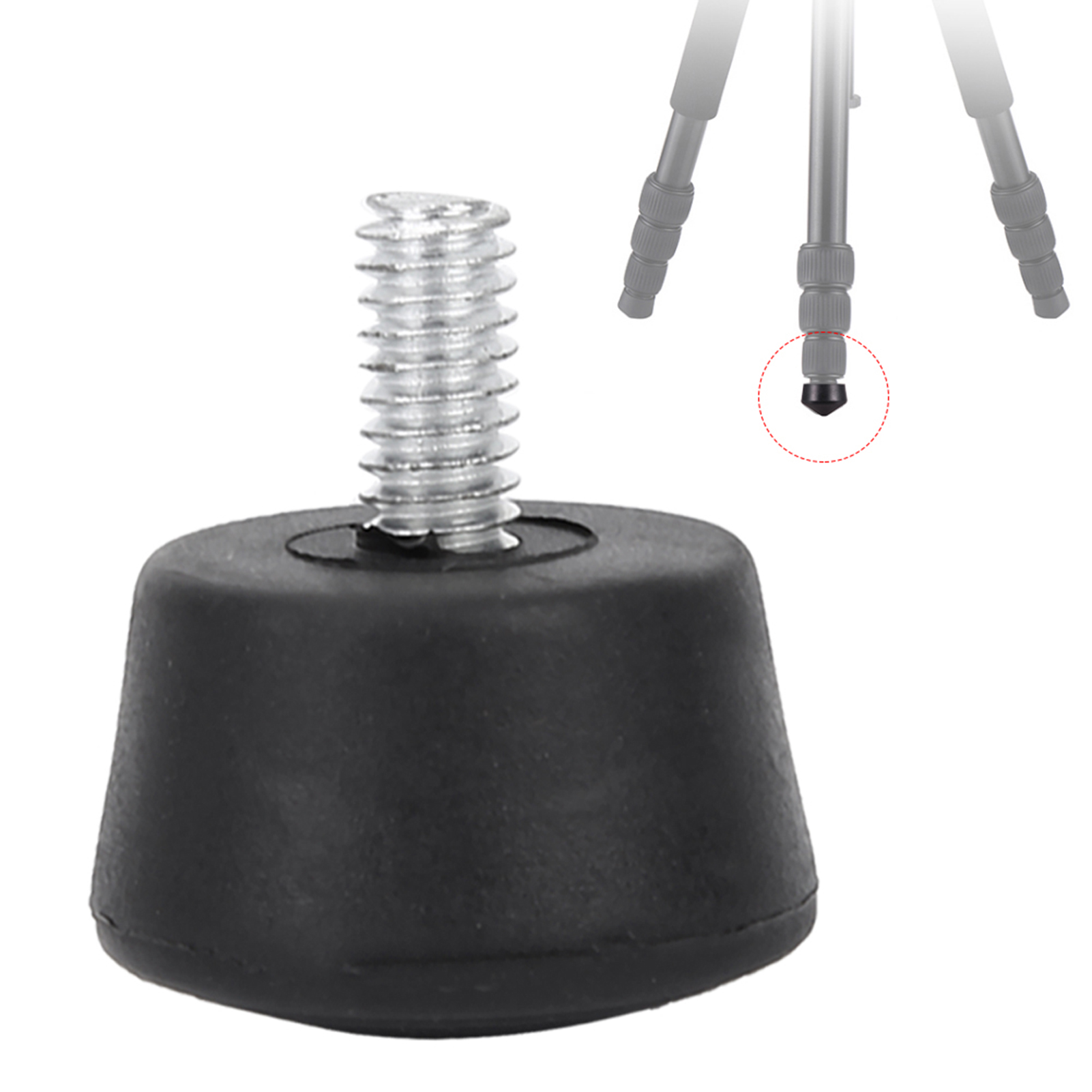 Universal Antislip Rubber Foot Pad Photography Accessories For Tripod Mono KRI✈️
