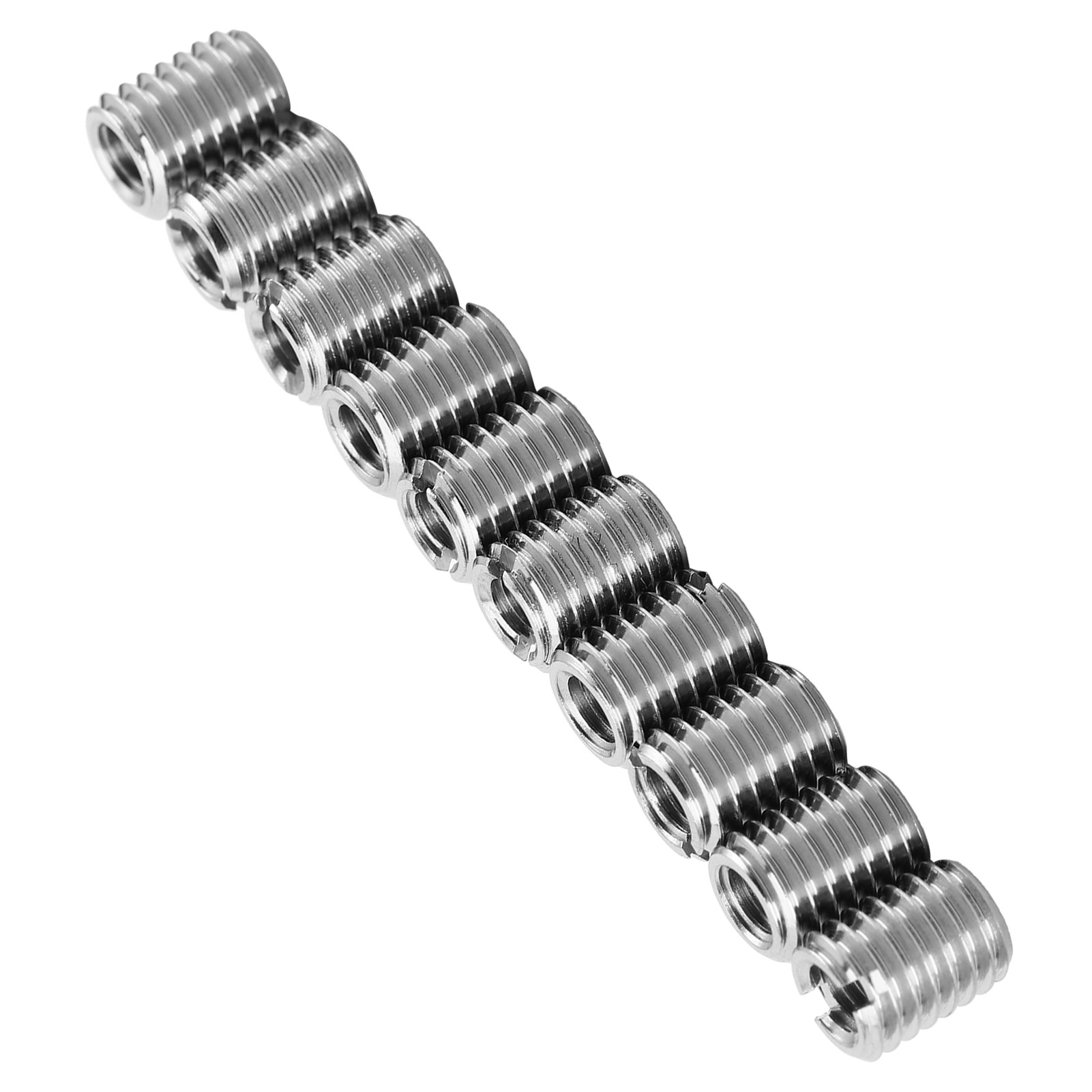 Wood Furniture 10Pcs Thread Insert Kit Reducing Nut 303 Stainless Steel Female