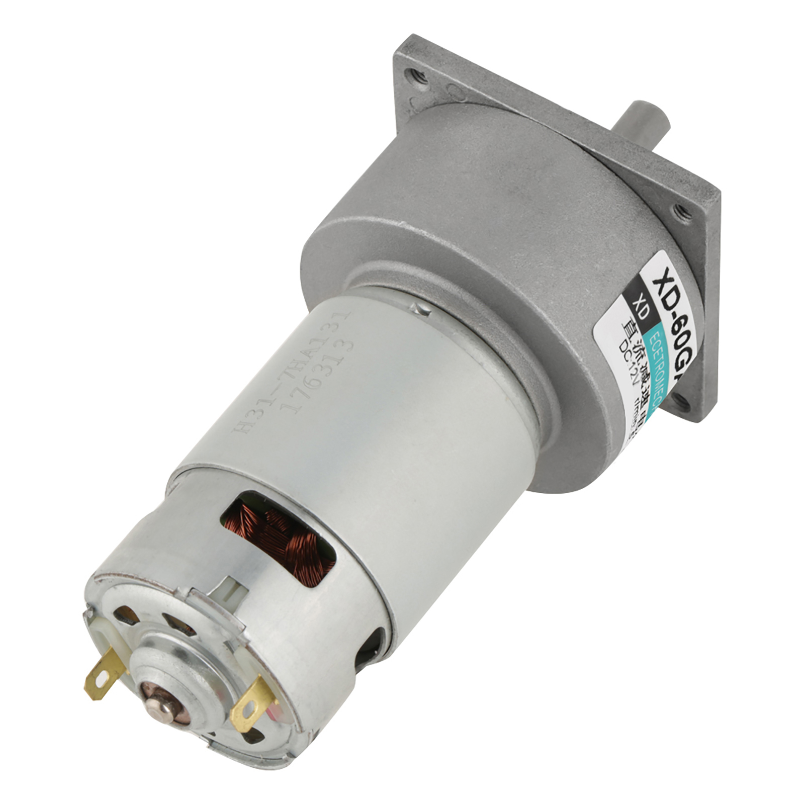 35W Micro DC Metal Gear Motor Speed Adjustable CW/CCW ( 12V 600rpm) KRI✈️