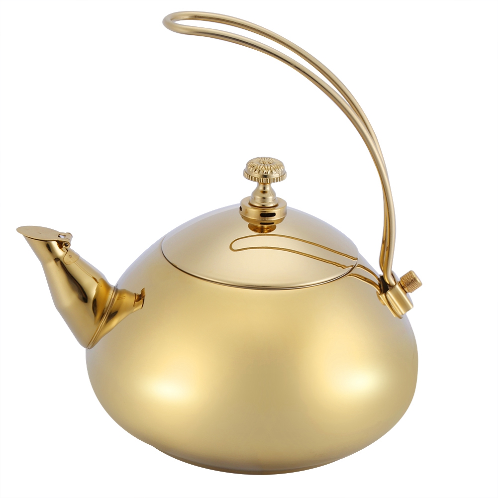 Classical 1.5L Stainless Steel Teapot Induction Cooker Teakettle Fast Wate KRI✈️
