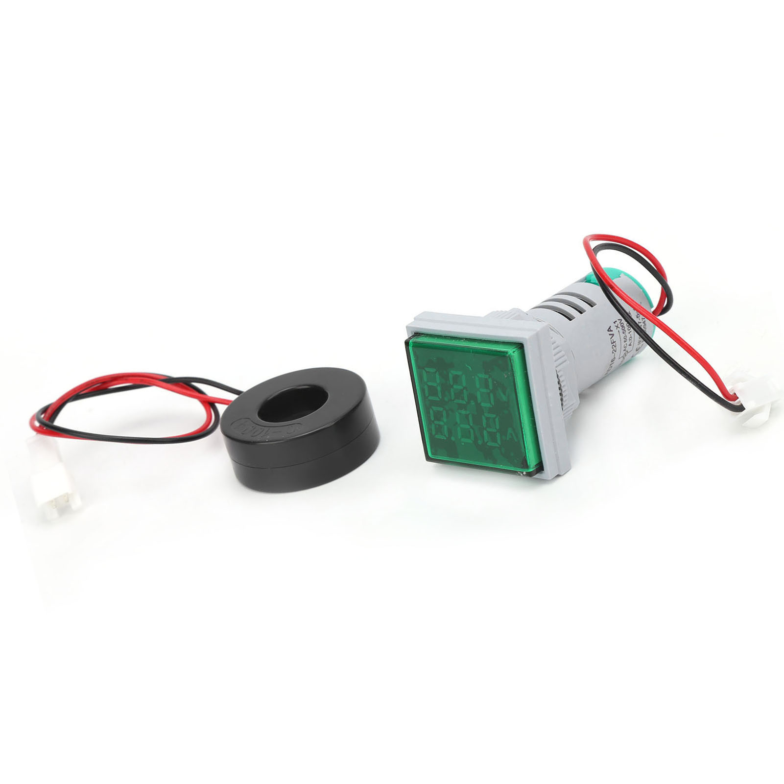 New AD16‑22FVA 2in 1 Voltmeter Ammeter Voltage Current Meter Tester Measuring.