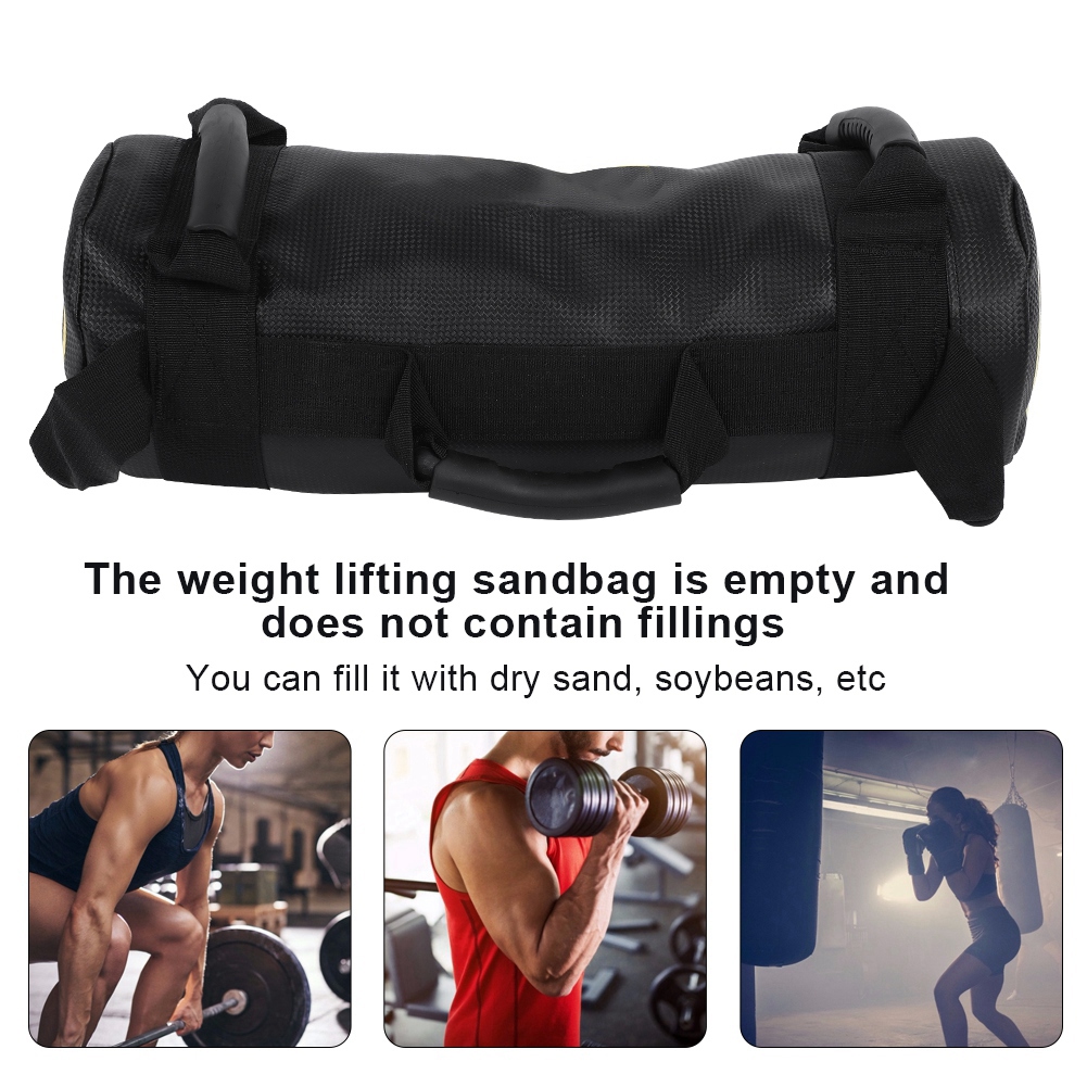 Weightlifting Training Sandbag Fitness Workout High Intensity Exercises Po KRI✈️