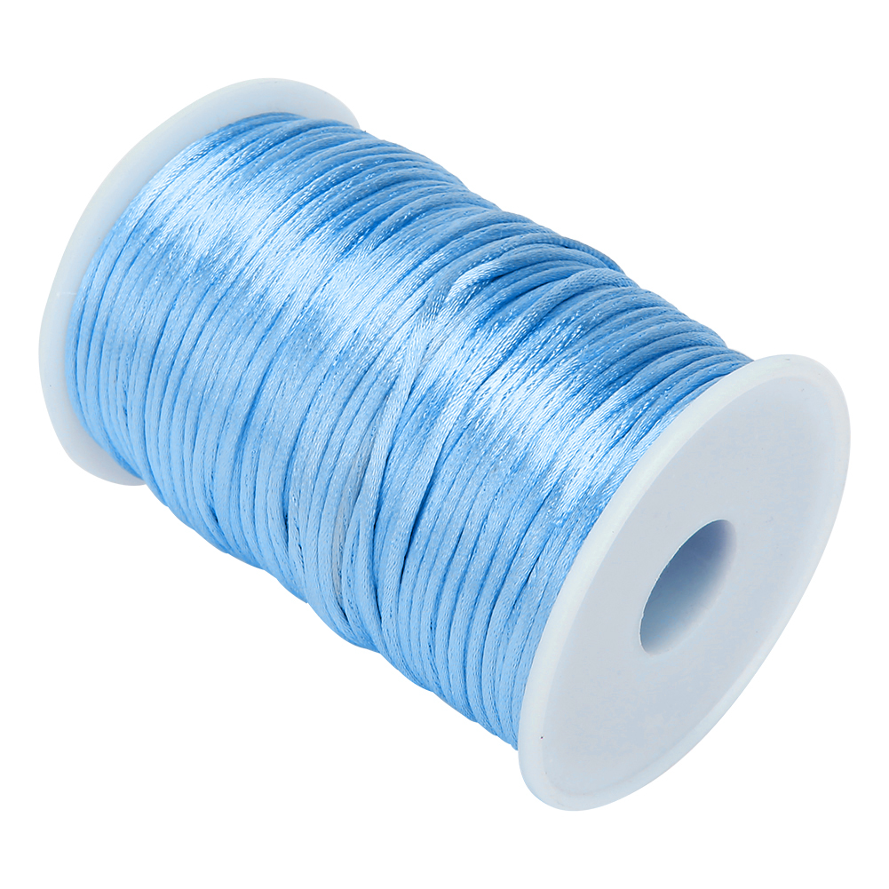 6.5cm Nylon Braided Satin Cord For Chinese Knotting Jewelry Making DIY Cor KRI✈️