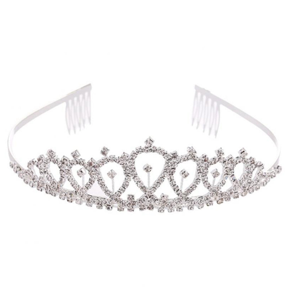 Women Ladies Female Princess Crown For Wedding Performance Hair Accessorie KRI✈️