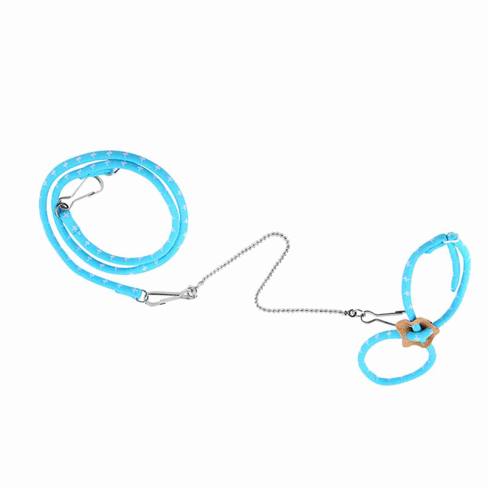 Pet Hamster Adjustable Harness Small Rat Mouse Training Lead Leash With Fi KRI✈️