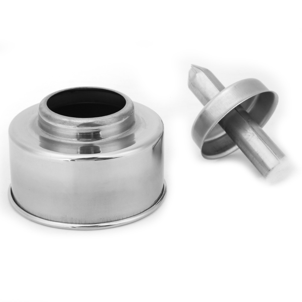 200ml Anti Explosion Lab Alcohol Burner Stainless Steel Alcohol Lamp Burne KRI✈️