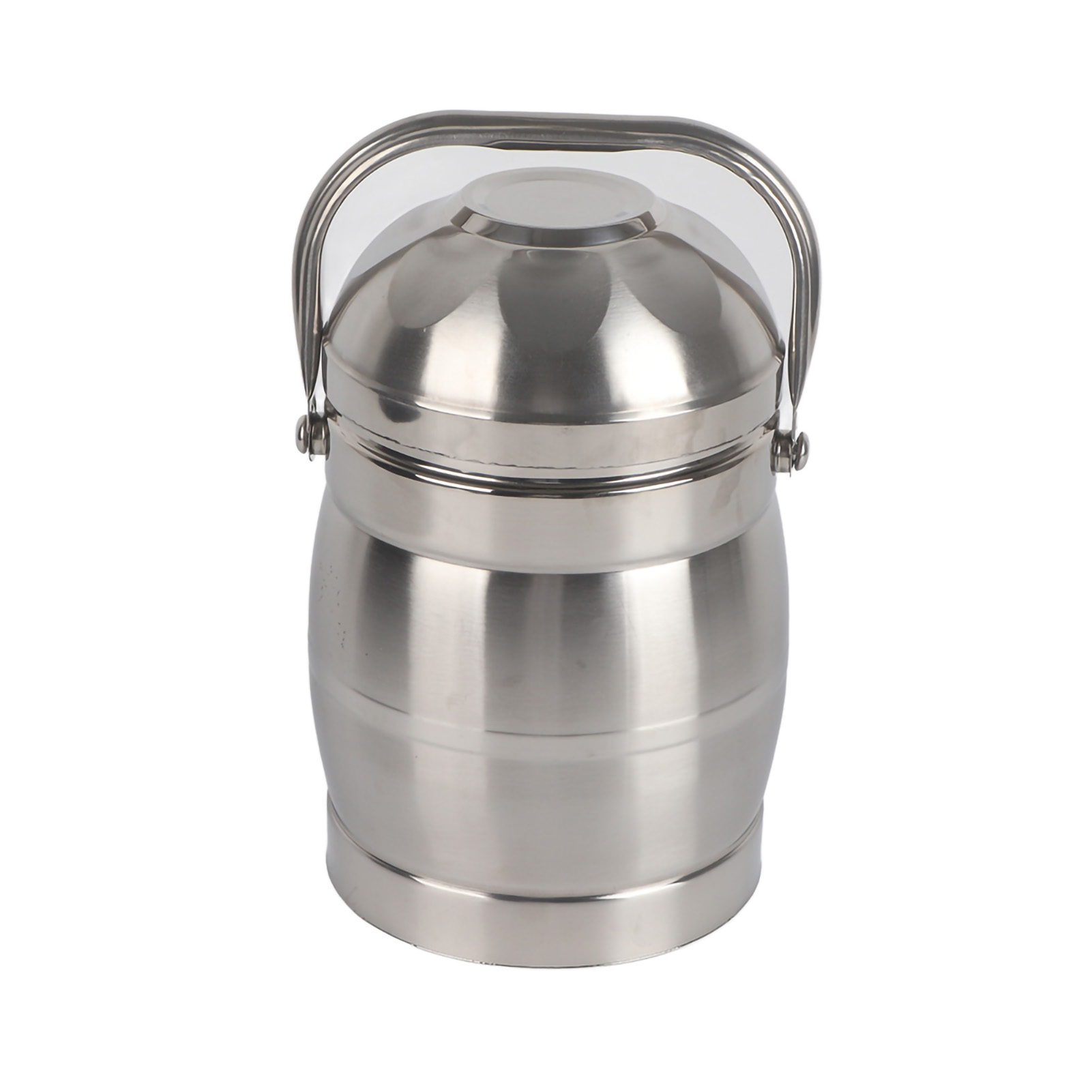 2L 3 Layers Food Grade Stainless Steel Shape Lunch Box Food Container KRI✈️