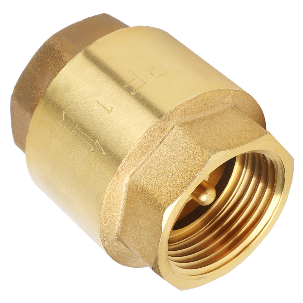 High Accuracy Brass Threaded One Way Non Return Check Valve For Water Gas KRI✈️