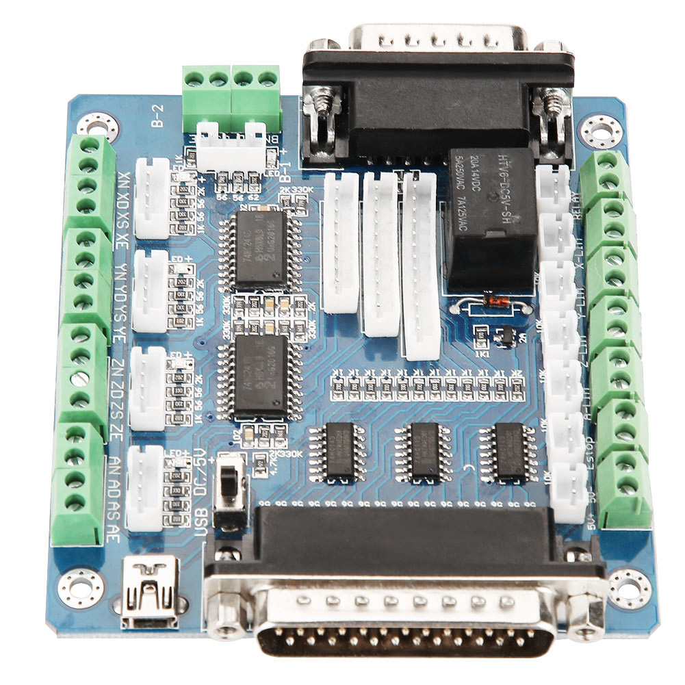 Interface 5 Axis CNC Stepper Motor Driver Controller Board KRI✈️
