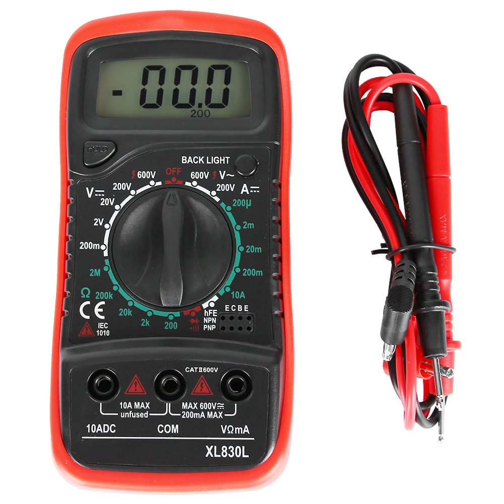 New XL830L Handheld LCD Digital Multimeter Voltmeter Ammeter Ohmmeter Current