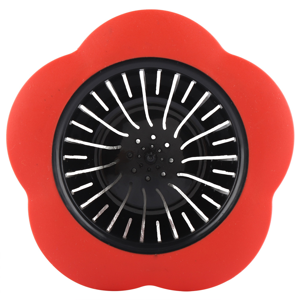 Flower Shaped Plastic Basin Sink Strainer Drain Stopper Kitchen Bathroom A KRI✈️
