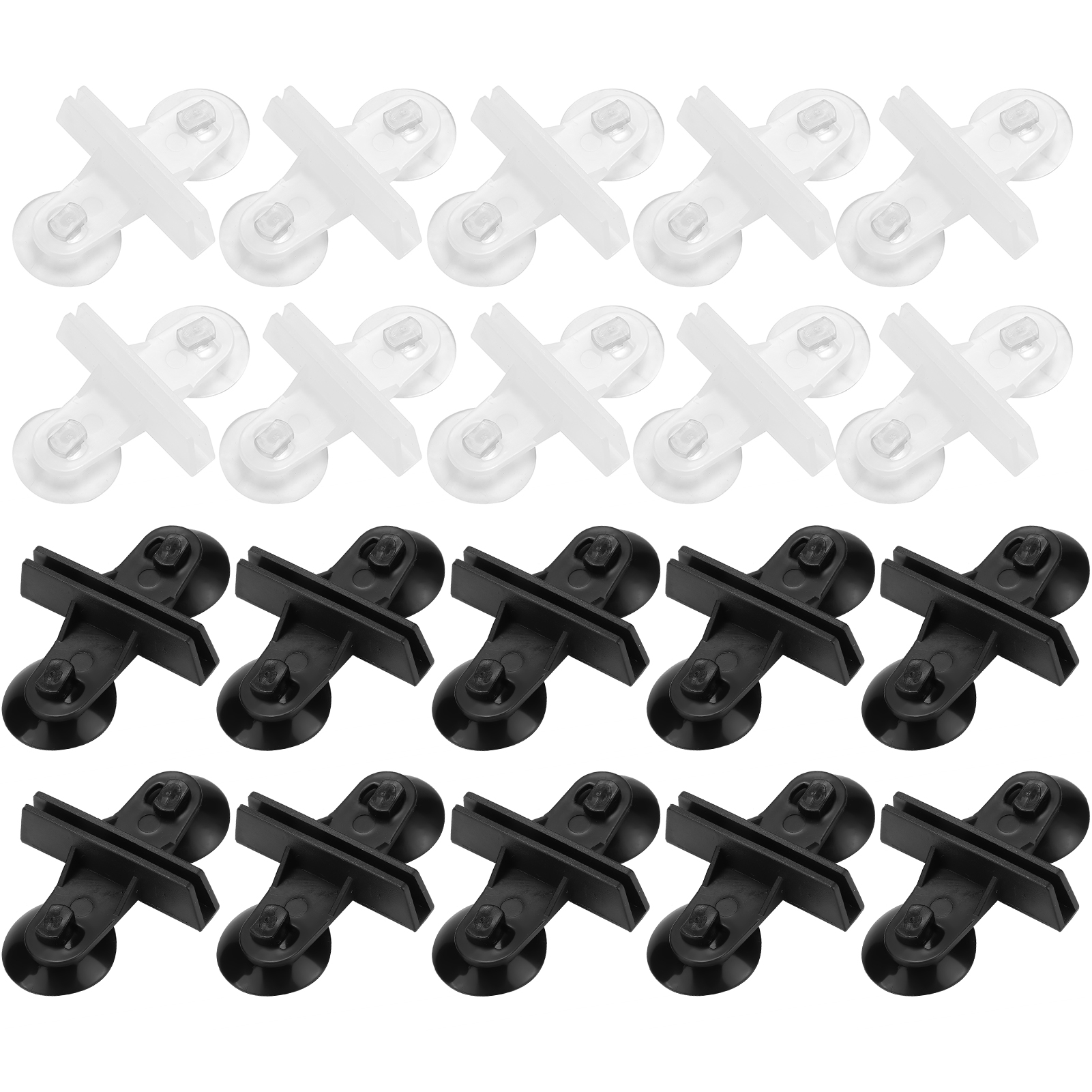 20 Pcs Suction Cup Aquarium Fish Tanks Glass Cover Separating Divider Supp KRI✈️