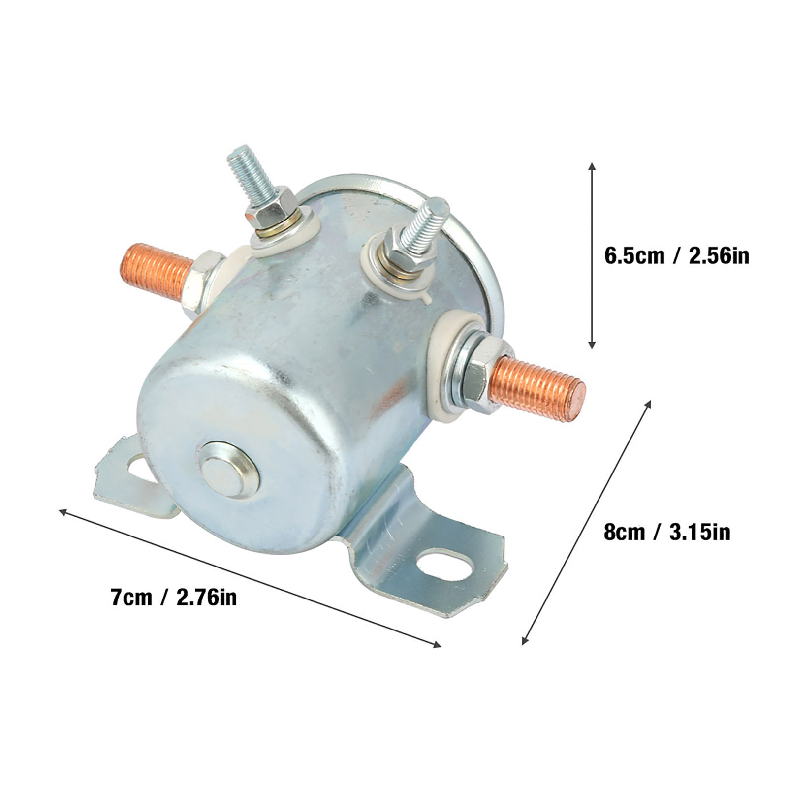 24059‑BP 4‑Terminal 12V Insulator Continuous Duty Solenoid Relay For KRI✈️
