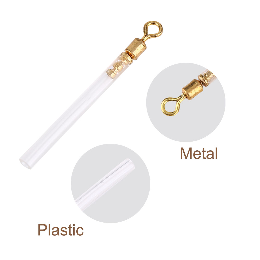 50pcs/set New Fishing Swivels With Tube Floats Adapters Accessories (M) KRI✈️