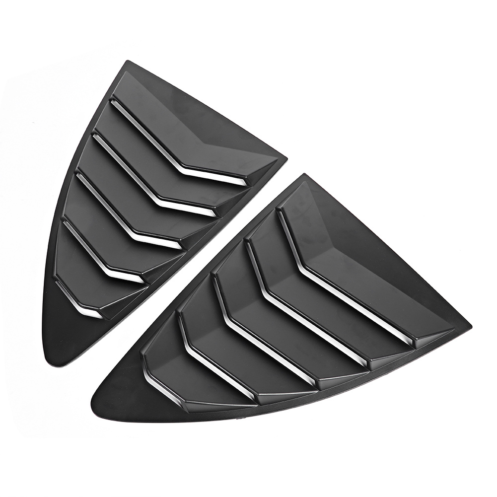 2pcs Rear Window Louvers Spoiler Panel Fit For 86 GT86 2013-2019 BL