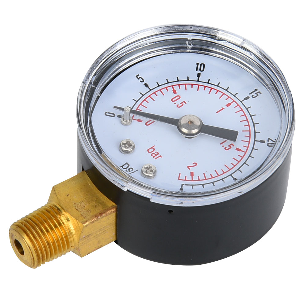 (0-30psi 0-2bar)Mechanical Pressure Gauge 1/8inch BSPT Bottom Connection For BL