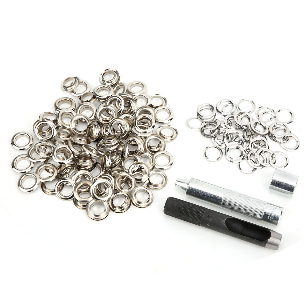 12mm Metal Eyelets Rivets Brass Eyelet Grommet Kit Shoes Bag Clothes Acces KRI✈️