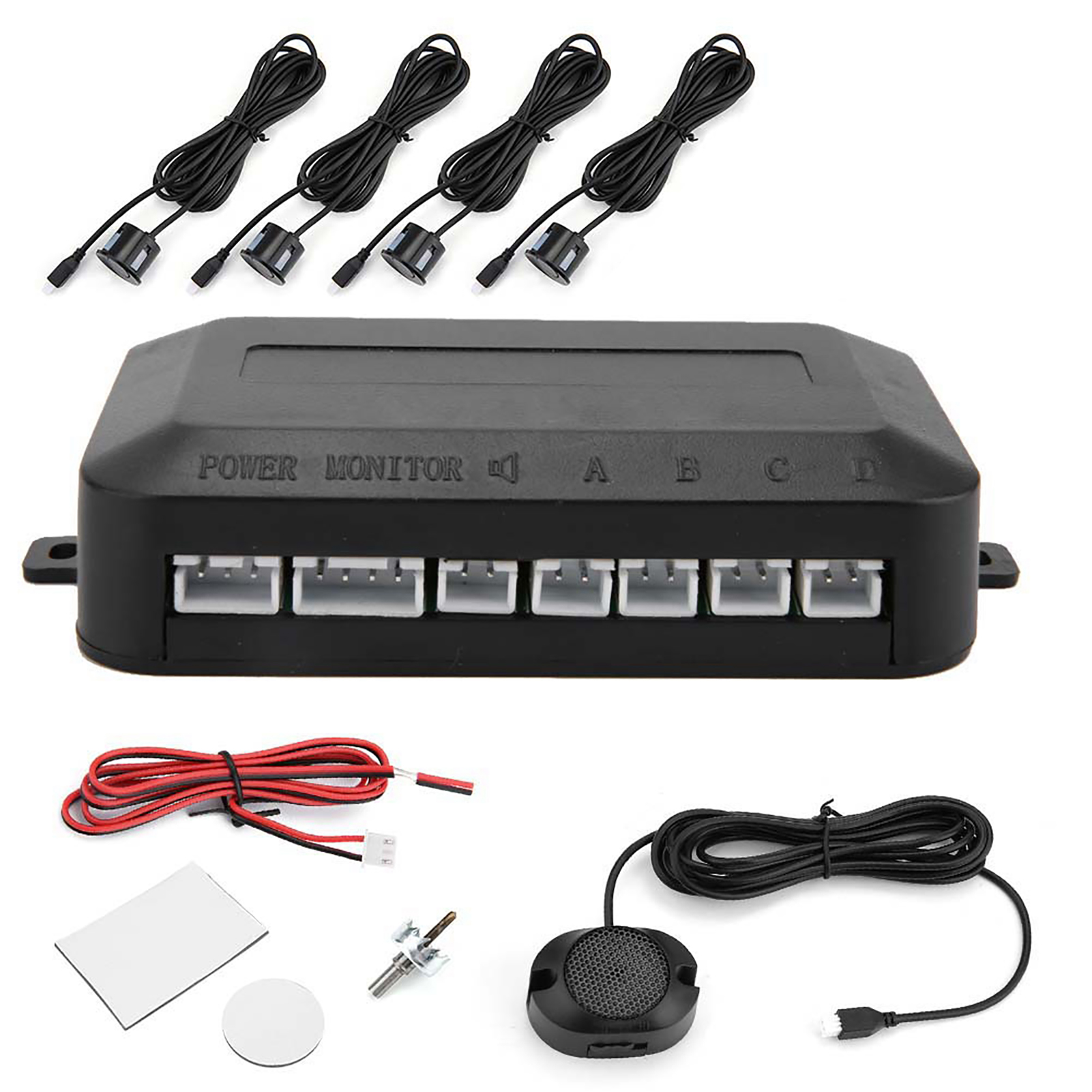 Car Parking Sensor Reversing Radar Kit Warning Sound Indicator Probe Syste KRI✈️