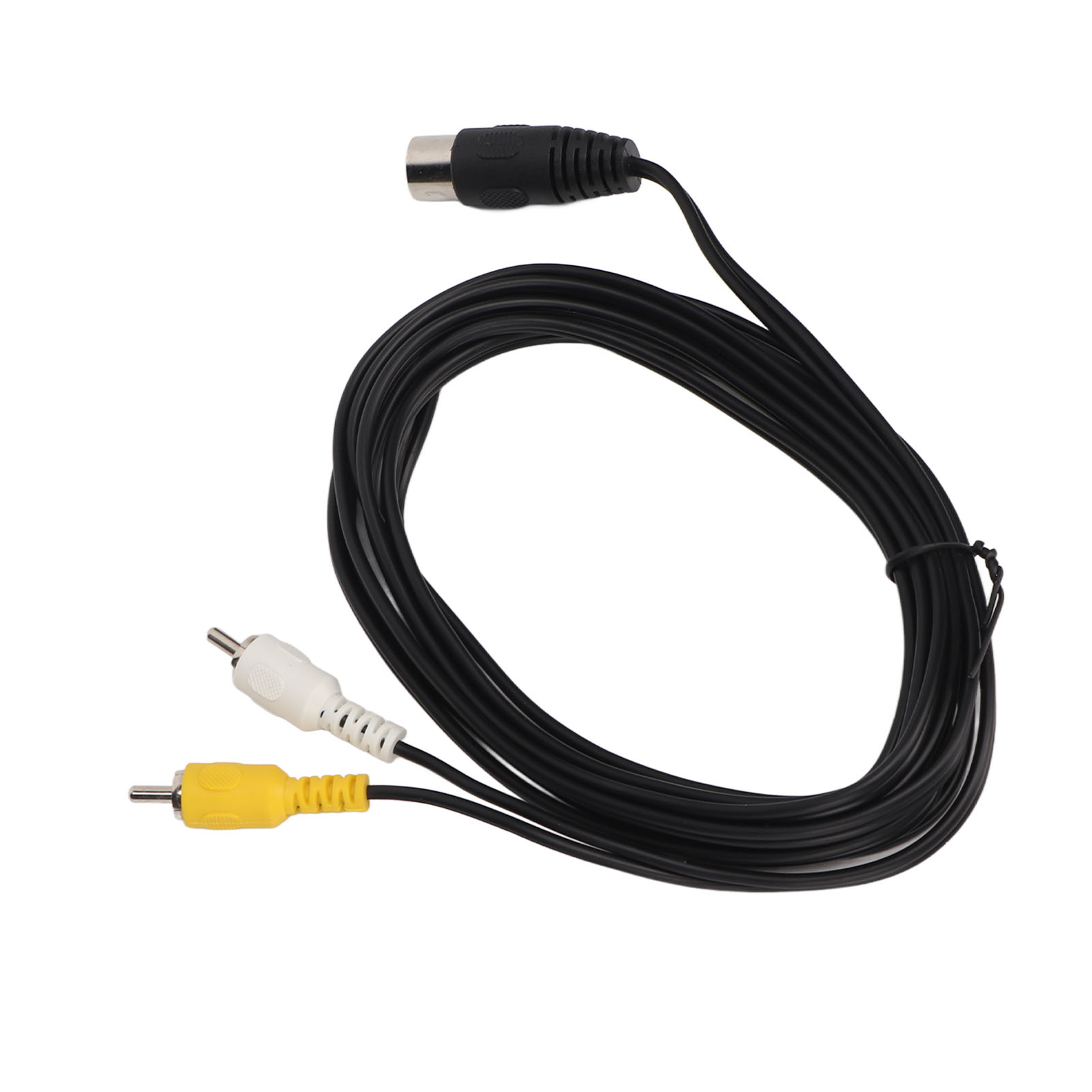 °DIN 8Pin To 2RCA Cable Professional DIN 8Pin Male To 2RCA Male Converter Cable