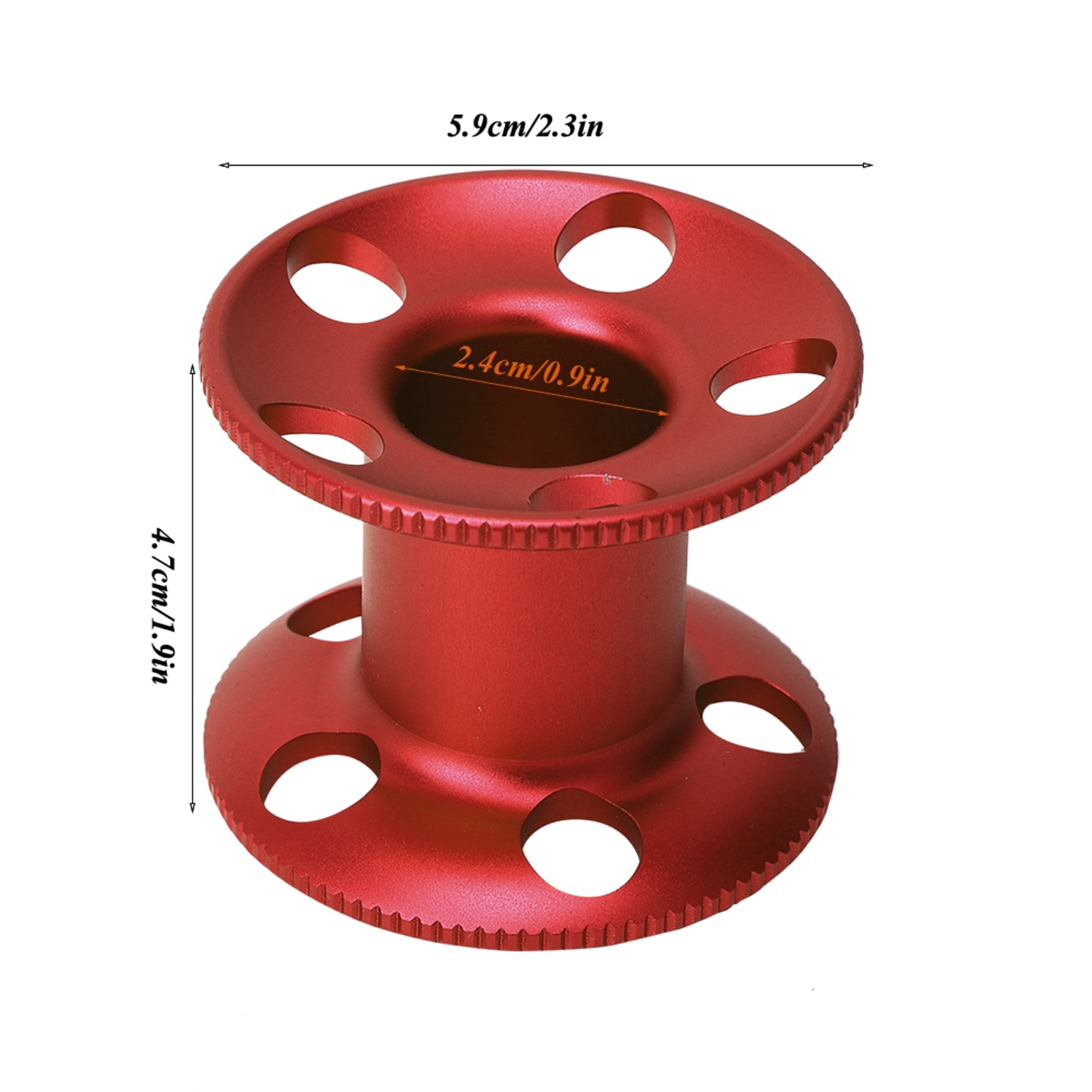 Aluminum Alloy Diving Finger Spool Reel Guideline For Freediving Snorkelin KRI✈️