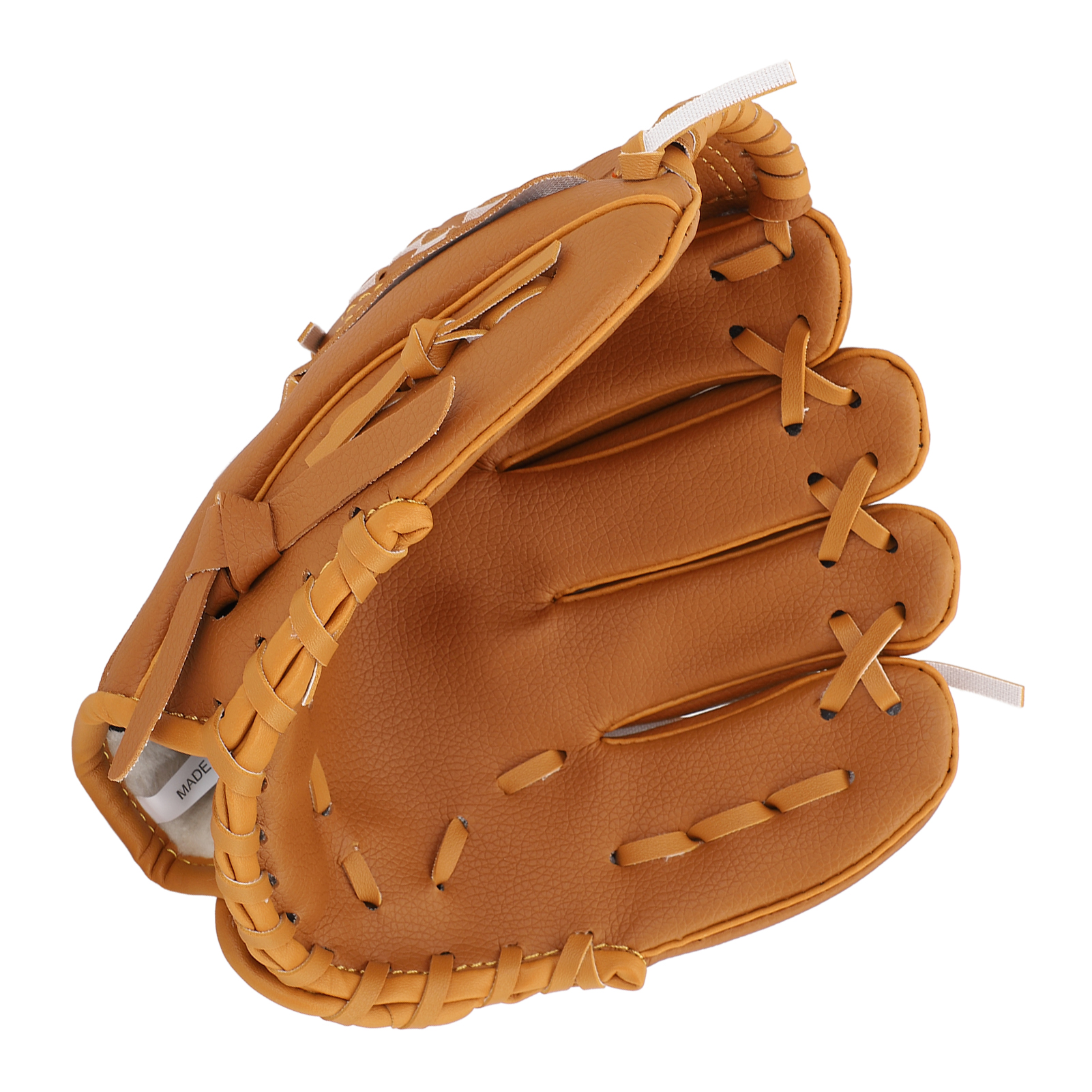 Hot Baseball Glove Ergonomic PU Leather Baseball Mitts Softness Professional