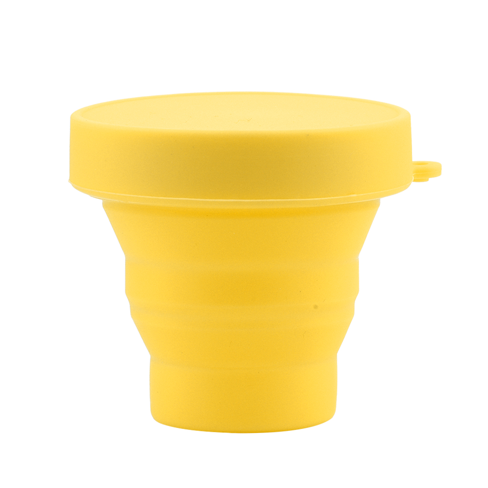 Silicone Telescopic Drinking Collapsible Folding Cup Travel Camping Outdoo KRI✈️