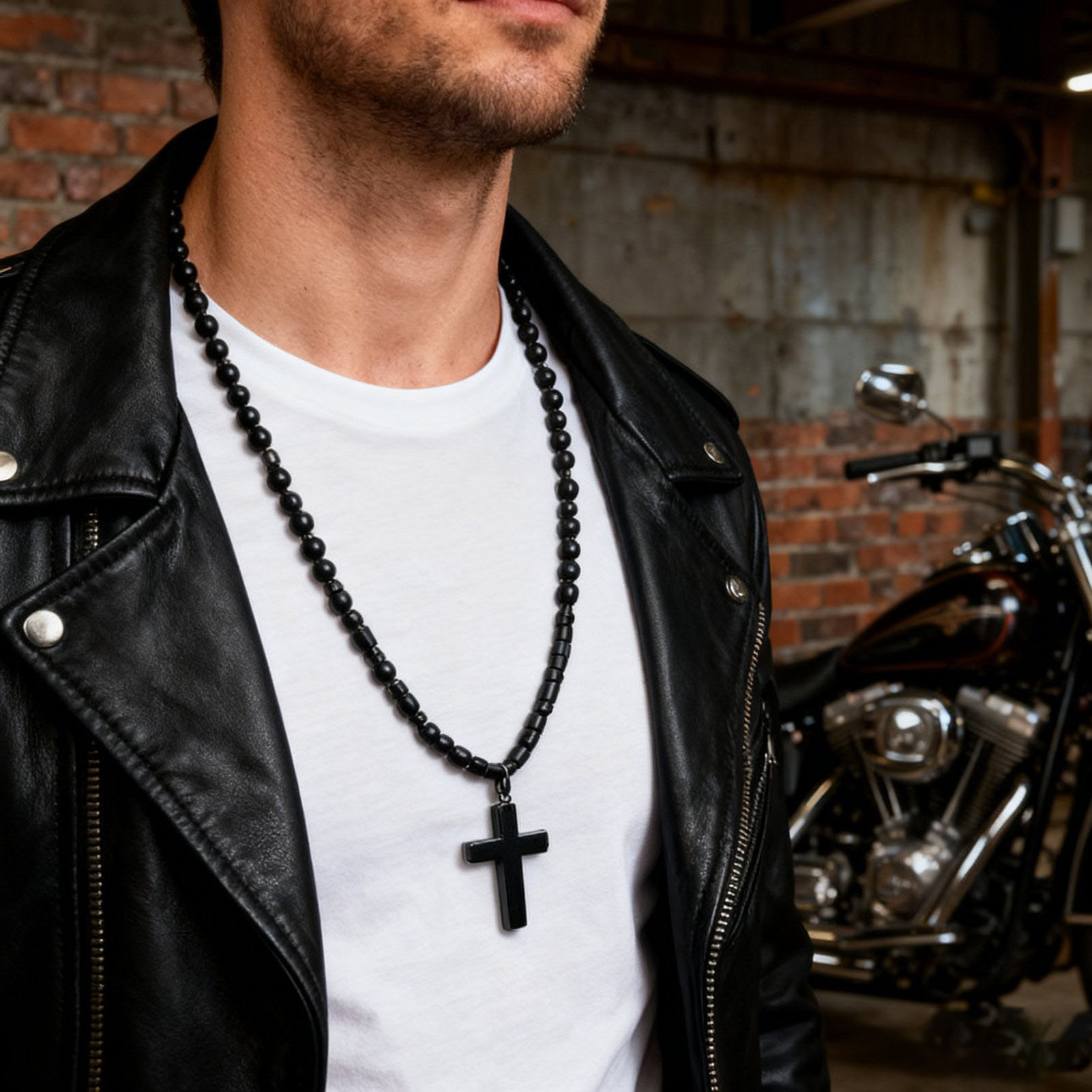 Women Men Magnetic Therapy Necklace Cross Pendant Jewelry Neck Ac KRI✈️