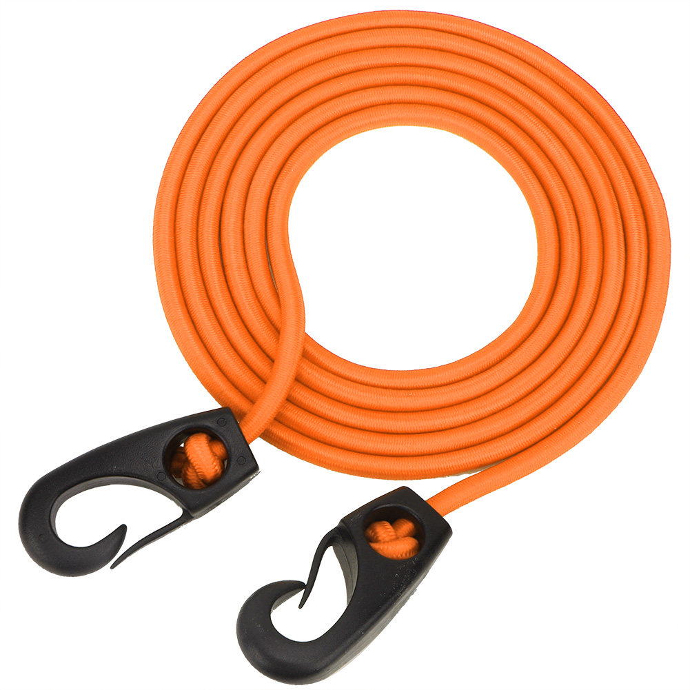 For 189cm Elastic String Boating Kayak Paddle Safety Rod Leash With Carabiner