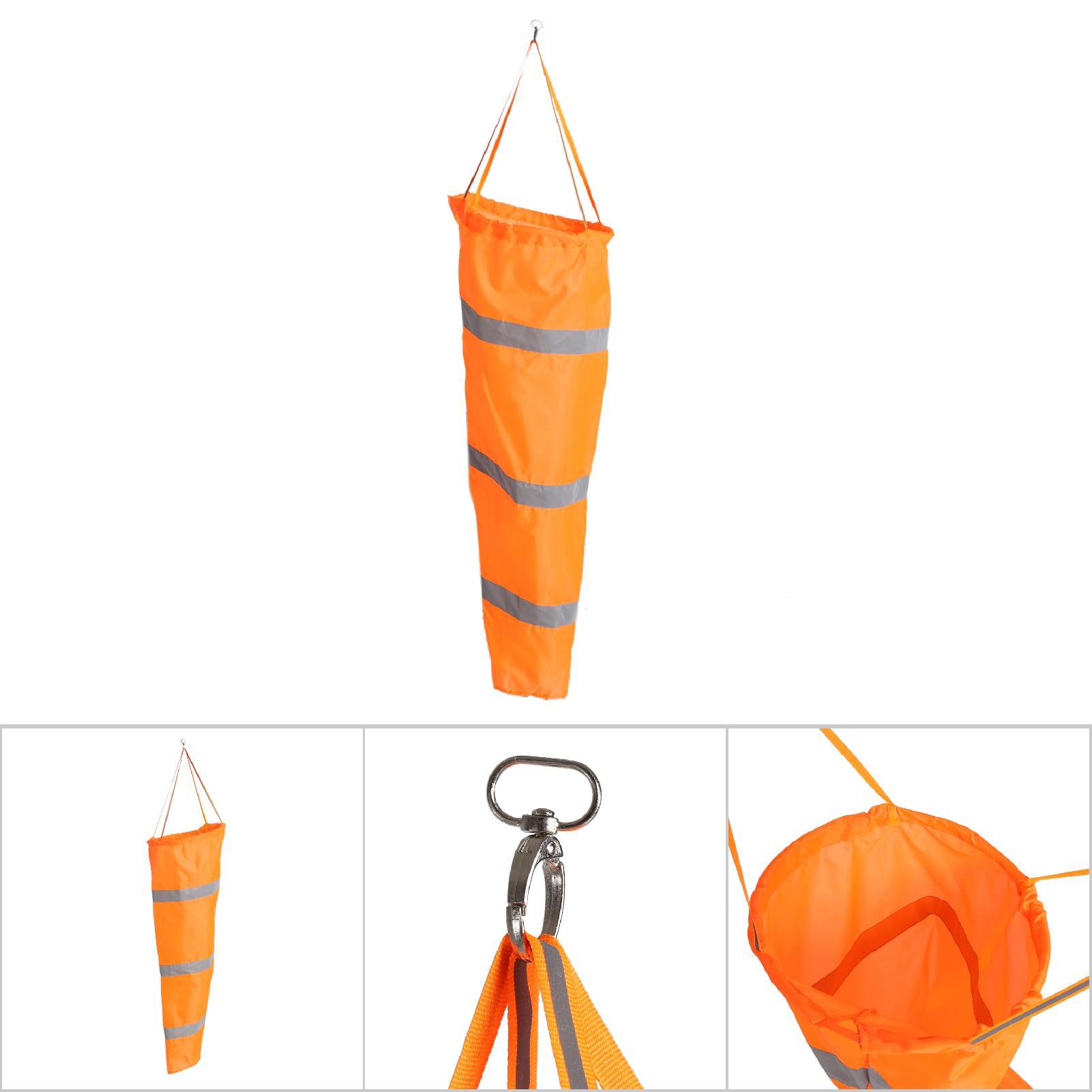 Noctilucent Airport Aviation Waterproof Windsock Reflective Strips Wind Me KRI✈️
