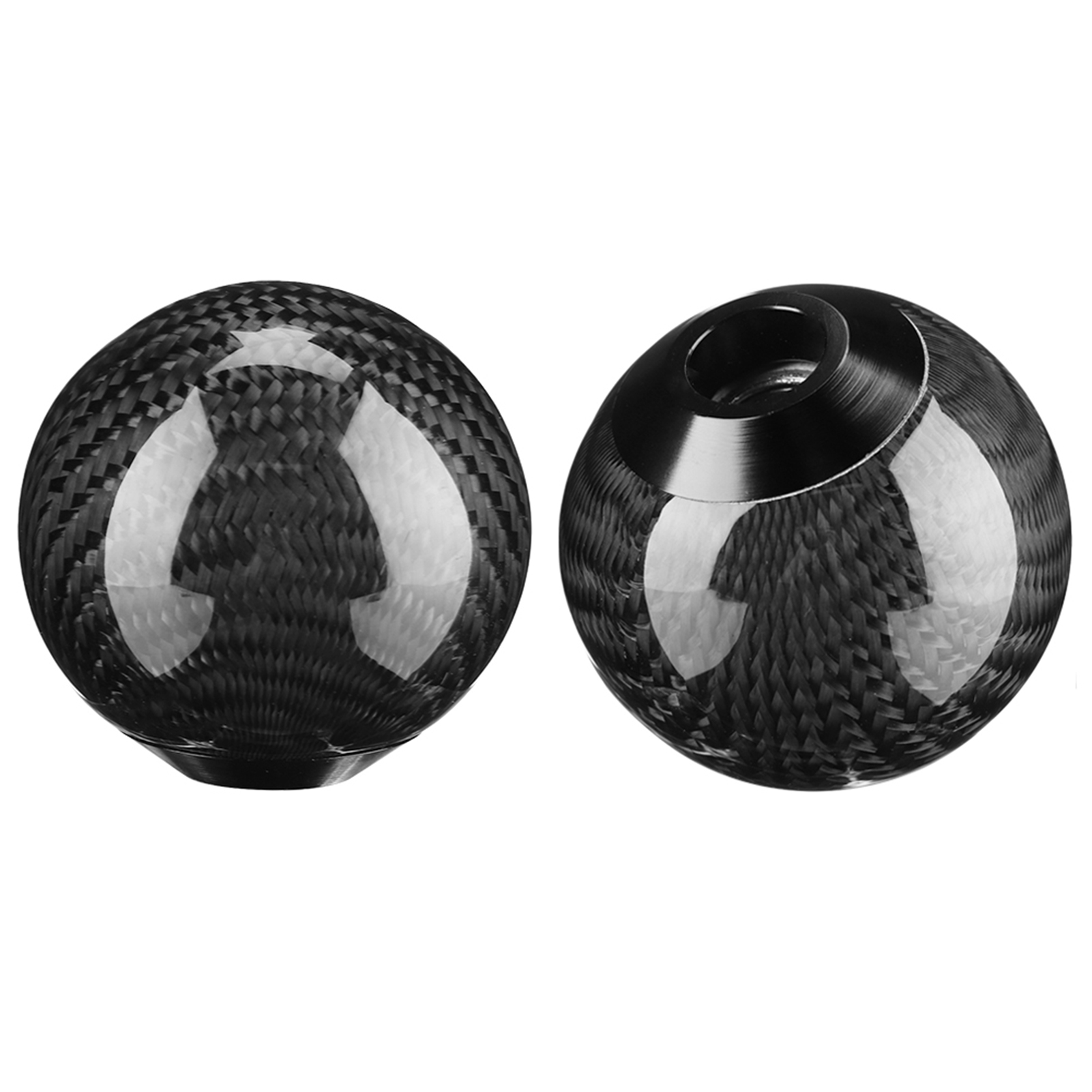 Car Universal Modification Carbon Fiber Manual Knob Gear Shift Head Shifte KRI✈️