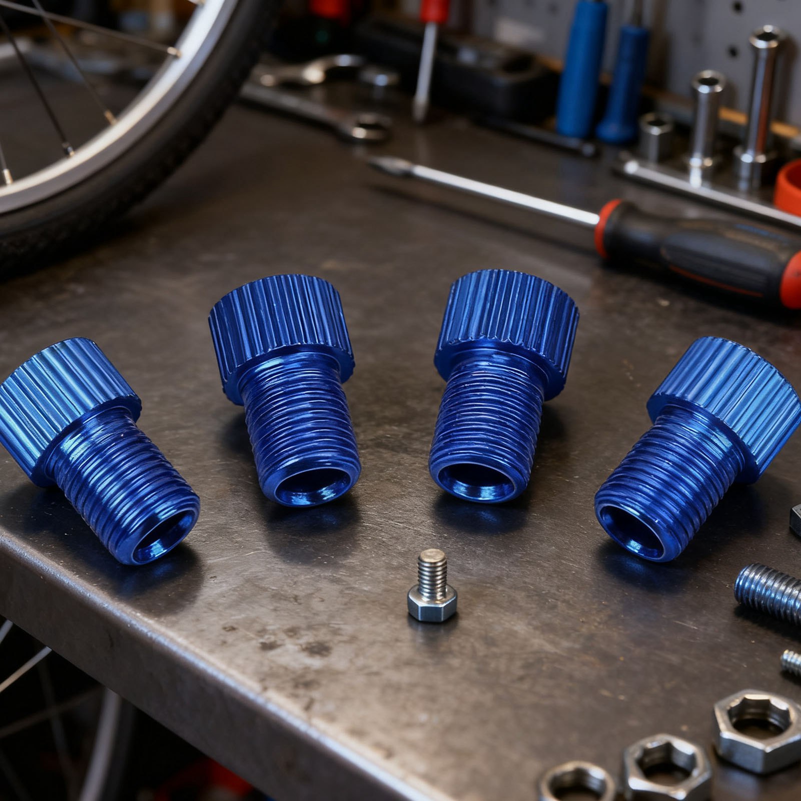 Bicycle Valve Adapter Convert Bike Tube Air Pumps Head Connector Tire Gas KRI✈️