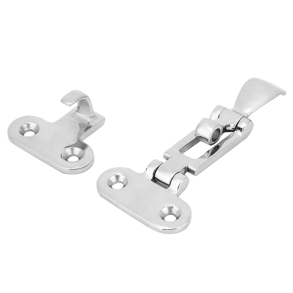 Stainless Steel Marine Boat Deck Lock Deck Hasp Locker Hardware Accessorie KRI✈️